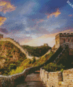 Great Wall Of China Art Diamond Painting