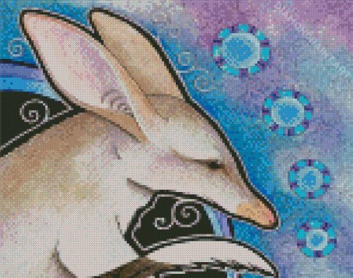 Greater Bilby Art Diamond Painting