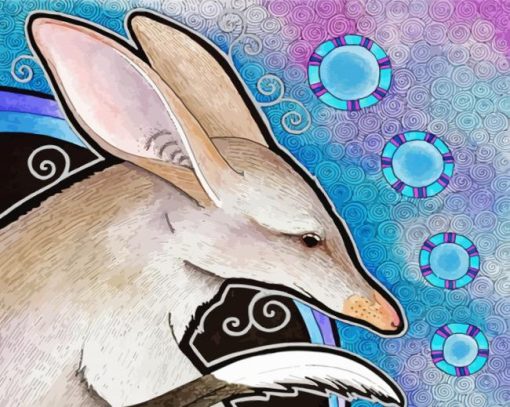 Greater Bilby Art Diamond Painting