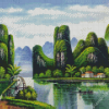 Guilin Landscape Art Diamond Painting