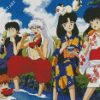 Hanyou No Yashahime Manga Characters Diamond Painting