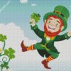 Happy St Patricks Day Leprechaun Diamond Painting