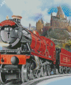 Hogwarts Harry Potter Train Diamond Painting