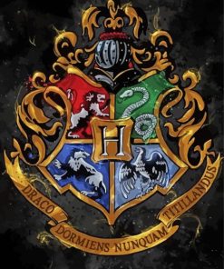 Hogwarts Crest Diamond Painting