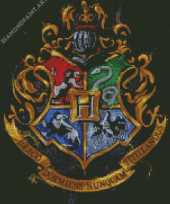 Hogwarts Crest Diamond Painting