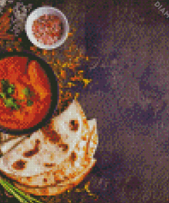 Indian Food Diamond Painting