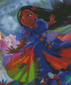 Isabela Encanto Animation Art Diamond Painting