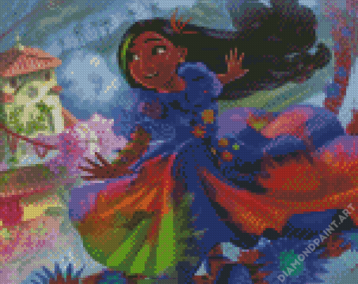 Isabela Encanto Animation Art Diamond Painting