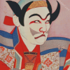 Japanese Kabuki Hut Art Diamond Painting