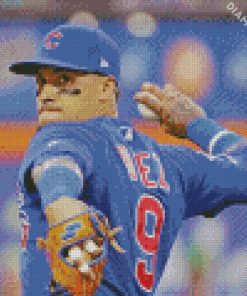 Javier Baez Baseballer Diamond Painting