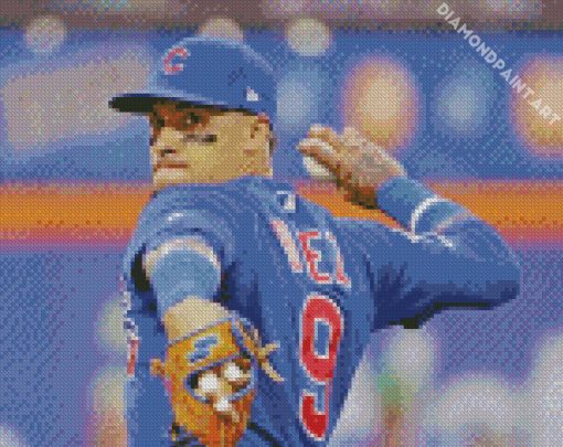 Javier Baez Baseballer Diamond Painting