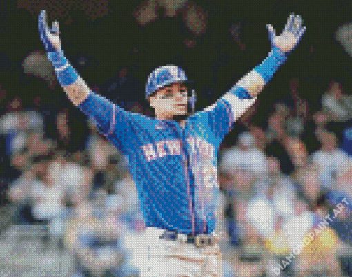 Javier Baez Baseball Player Diamond Painting