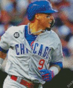 Javier Baez Chicago Cubs Player Art Diamond Painting