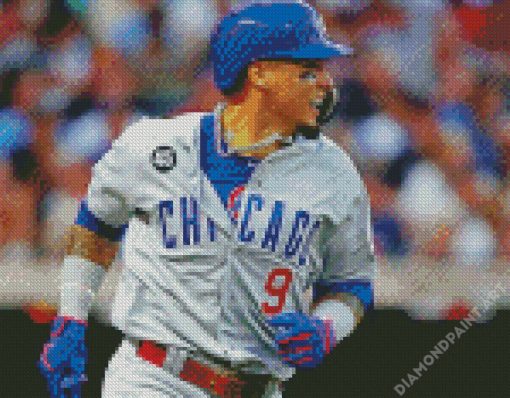 Javier Baez Chicago Cubs Player Art Diamond Painting