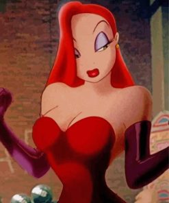 Jessica Rabbit Cartoon Diamond Painting