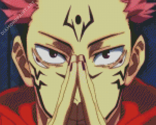 Jujutsu Kaisen Character Face Anime Diamond Painting