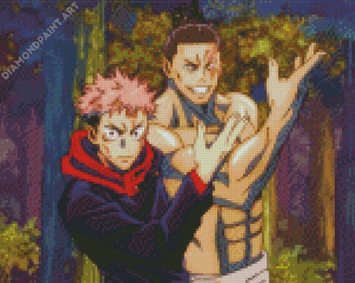 Jujutsu Kaisen Characters Diamond Painting