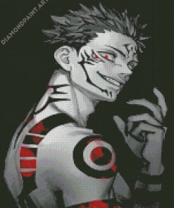 Jujutsu Kaisen Sukuna Diamond Painting