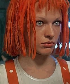 Leeloo The Fifth Element Character Diamond Painting