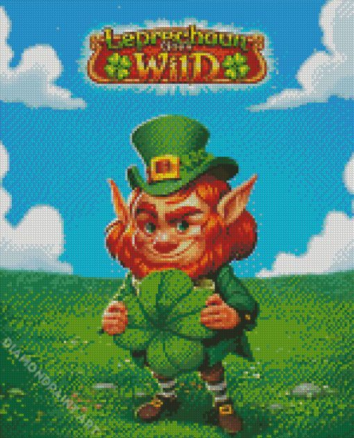 Leprechaun Goes Wild Diamond Painting