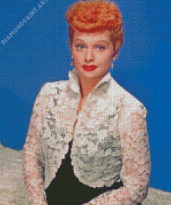 Actres Lucille Ball Diamond Painting