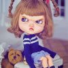 Mad Big Eyes Doll Diamond Painting