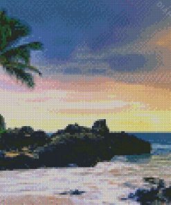 Makena Cove Maui Island Diamond Painting