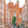 Mariacka Street In Gdansk Poland Diamond Painting