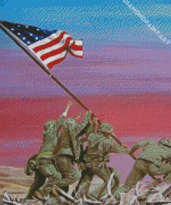 Marine Corps art Diamond Painting