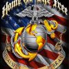 Marine Corps Logo Art Diamond Painting