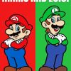 Mario And Lugi Illustration Diamond Painting