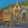 Market Colonnade In Karlovy Vary Diamond Painting