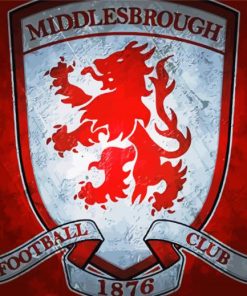 Middlesbrough FC Logo Diamond Painting