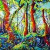 Midsummer Forest Diamond Painting