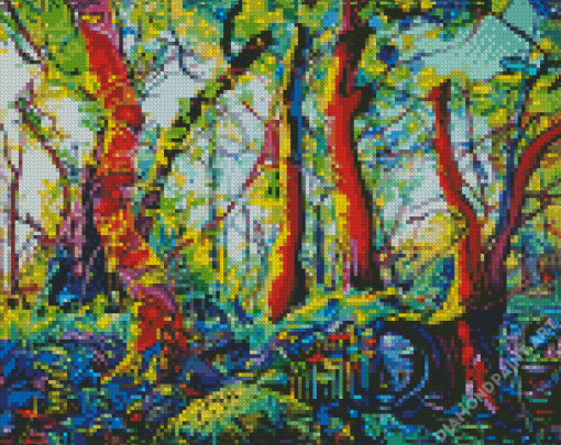 Midsummer Forest Diamond Painting