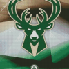 Milwaukee Bucks Logo Diamond Painting