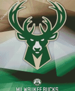 Milwaukee Bucks Logo Diamond Painting