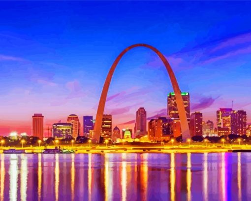 Missouri St Louis Diamond Painting