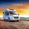 Motorhome On Road Diamond Painting