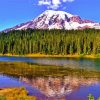 Mt Rainier Landscape Diamond Painting