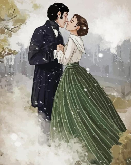 North And South Couple Diamond Painting