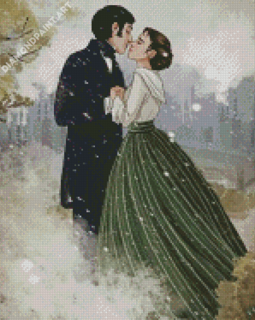 North And South Couple Diamond Painting