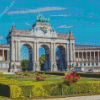 Parc Du Cinquantenaire Bruxelles Belgium Diamond Painting