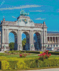 Parc Du Cinquantenaire Bruxelles Belgium Diamond Painting