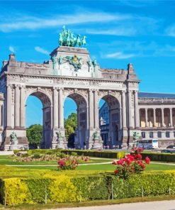 Parc Du Cinquantenaire Bruxelles Belgium Diamond Painting