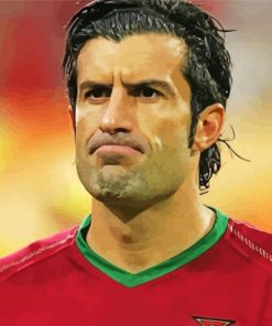 Portuguese Footballer Luis Figo Diamond Painting