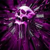 Purple Skull Art Diamond Painting