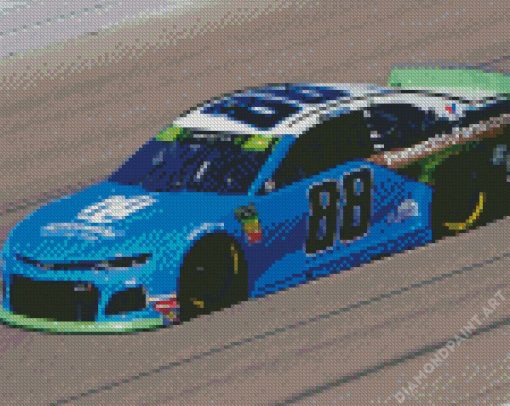 Racing Car 88 Nascar Diamond Painting