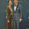 Randall Park And His Wife Diamond Painting