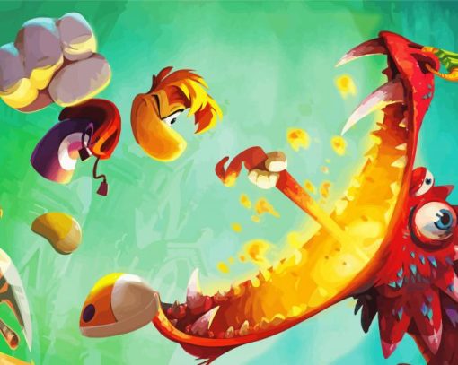 Rayman Game Serie Character Diamond Painting